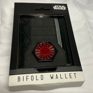 Bioworld Star Wars First Order Bi-fold Wallet - New Women | Color: Black